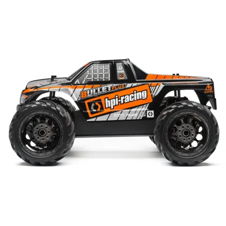 Hpi Racing BULLET MT CLEAR BODY W/ NITRO/FLUX DECALS 115515