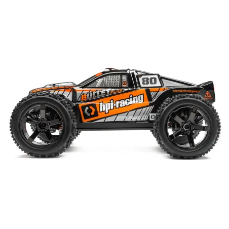 Hpi Racing BULLET ST CLEAR BODY W/ NITRO/FLUX DECALS 115516