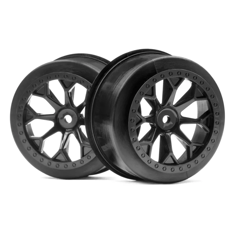 Hpi Racing 8-SHOT SC WHEEL (BLACK/2PCS) 116521