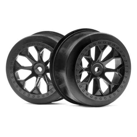 Hpi Racing 8-SHOT SC WHEEL (BLACK/2PCS) 116521