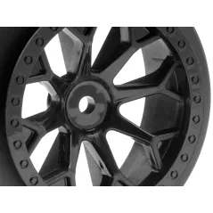 Hpi Racing 8-SHOT SC WHEEL (BLACK/2PCS) 116521