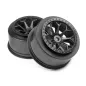 Hpi Racing 8-SHOT SC WHEEL (BLACK/2PCS) 116521