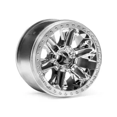 Hpi Racing 6-SHOT ST WHEEL (CHROME/2PCS) 116736