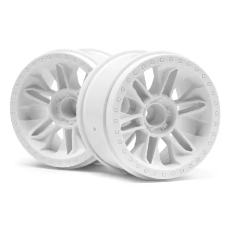 Hpi Racing 6-SHOT ST WHEEL (WHITE/2PCS) 116738