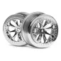 Hpi Racing 8-SHOT SC WHEEL (CHROME/2PCS) 116739