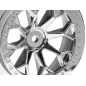 Hpi Racing 8-SHOT SC WHEEL (CHROME/2PCS) 116739
