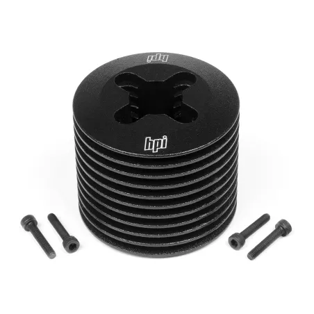 Hpi Racing ALUMINUM HEATSINK HEAD (BLACK/F3.5) 1458
