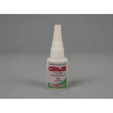 GLUE Cyanoacrylate Foam Friendly 20g S-G04/20