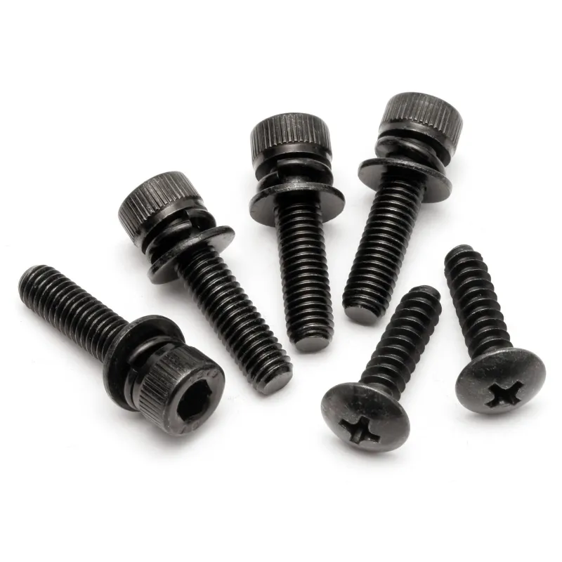 Hpi Racing FLYWHEEL COVER SCREW SET 15433
