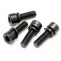 Hpi Racing  CAP HEAD SCREW M5X16MM WITH SPRING WASHER (4PCS) 15447