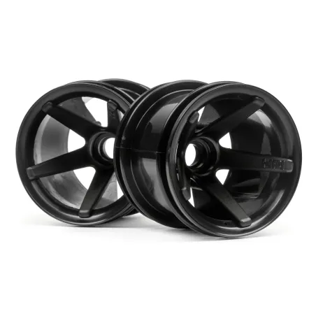 Hpi Racing SUPER STAR MT WHEELS FRONT (BLACK/2.2IN/2PCS) 2105