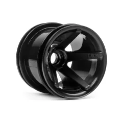 Hpi Racing SUPER STAR MT WHEELS FRONT (BLACK/2.2IN/2PCS) 2105