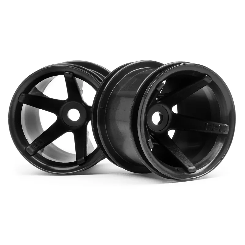 Hpi Racing SUPER STAR MT WHEELS (BLACK/DEEP OFFSET/2PCS) 2140