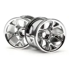 Hpi Racing MT MESH WHEEL (CHROME) 2197