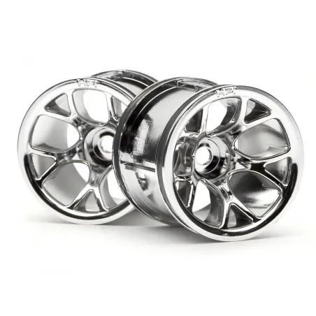 Hpi Racing MT MESH WHEEL (CHROME) 2197