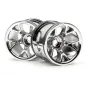 Hpi Racing MT MESH WHEEL (CHROME) 2197