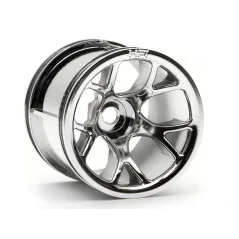 Hpi Racing MT MESH WHEEL (CHROME) 2197