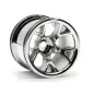Hpi Racing MT MESH WHEEL (CHROME) 2197