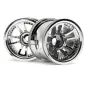 Hpi Racing SPLIT 5 TRUCK WHEEL (CHROME/2PCS) 3052