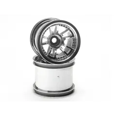 Hpi Racing SPLIT 5 TRUCK WHEEL (CHROME/2PCS) 3052