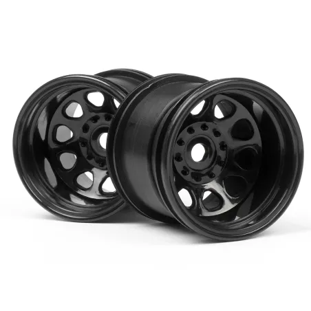 Hpi Racing CLASSIC KING WHEEL BLACK (2.2IN/2PCS) 3061
