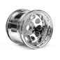 Hpi Racing CLASSIC KING WHEEL CHROME (56x51mm/2pcs) 3062
