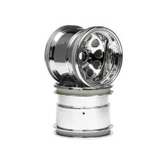 Hpi Racing CLASSIC KING WHEEL CHROME (56x51mm/2pcs) 3062