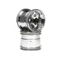 Hpi Racing CLASSIC KING WHEEL CHROME (56x51mm/2pcs) 3062