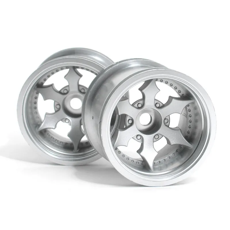 Hpi Racing SPIKE TRUCK WHEEL (MATTE CHROME/2PCS) 3083