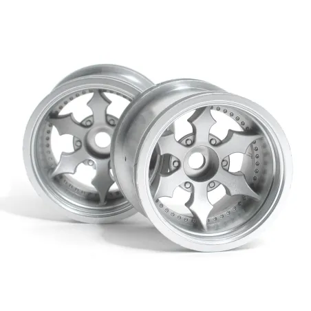 Hpi Racing SPIKE TRUCK WHEEL (MATTE CHROME/2PCS) 3083