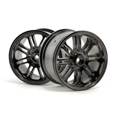 Hpi Racing 8 SPOKE WHEEL BLACK CHROME (83X56MM/2PCS) 3173