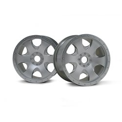 Hpi Racing  WARLOCK WHEEL MATT CHROME(83X56MM/2PCS) 3193