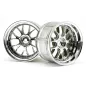 Hpi Racing LP35 LM-R WHEEL CHROME (2PCS) 33461