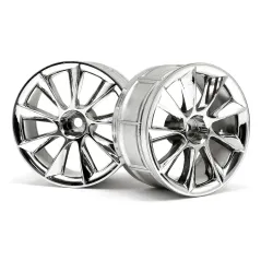 Hpi Racing LP29 WHEEL ATG RS8 CHROME (2pcs) 33462