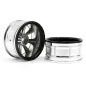 Hpi Racing LP29 WHEEL ATG RS8 CHROME (2pcs) 33462