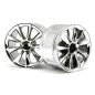 Hpi Racing LP35 WHEEL ATG RS8 CHROME (2PCS) 33464