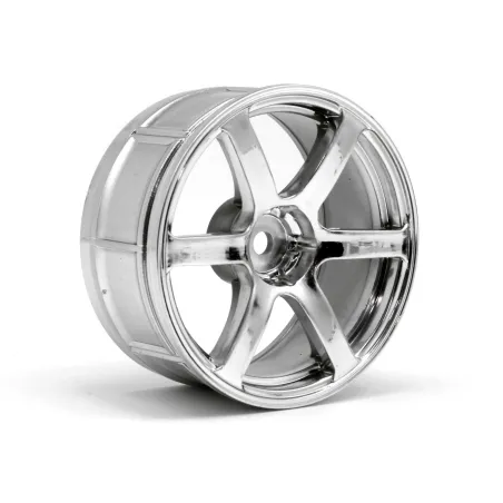 Hpi Racing LP29 WHEEL YOKOHAMA AVS MODEL T6 CHROME (2PCS) 33465