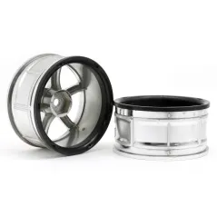 Hpi Racing LP29 WHEEL YOKOHAMA AVS MODEL T6 CHROME (2PCS) 33465