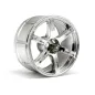 Hpi Racing LP32 WHEEL YOKOHAMA AVS MODEL T6 CHROME (2PCS) 33466