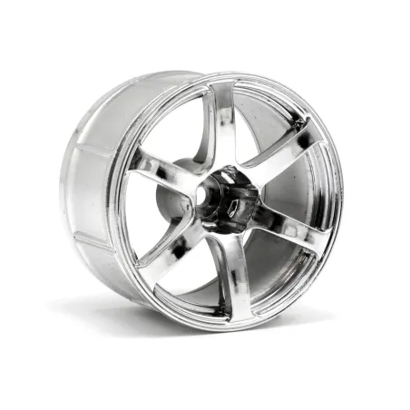 Hpi Racing LP35 WHEEL YOKOHAMA AVS MODEL T6 CHROME (2PCS) 33467