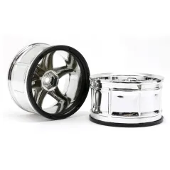 Hpi Racing LP35 WHEEL YOKOHAMA AVS MODEL T6 CHROME (2PCS) 33467