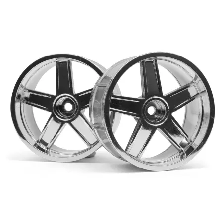 Hpi Racing LP35 WHEEL MF TYPE CHROME (9MM OFFSET/2PCS) 33478