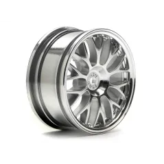 Hpi Racing MESH WHEEL 26MM (CHROME)(1MM OFFSET) 3712