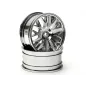 Hpi Racing MESH WHEEL 26MM (CHROME)(1MM OFFSET) 3712
