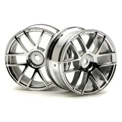 Hpi Racing SPLIT 6 WHEEL 26MM CHROME 3797