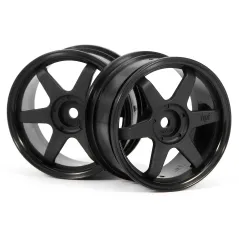 Hpi Racing TE37 WHEEL 26MM BLACK (0MM OFFSET) 3836