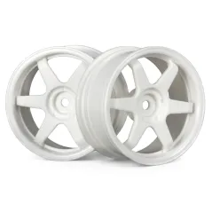 Hpi Racing TE37 WHEEL 26MM WHITE(3MM OFFSET) 3840