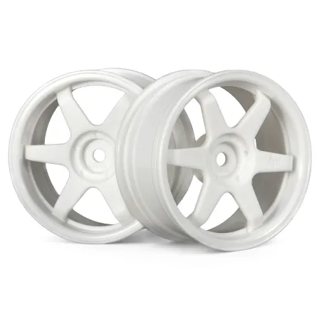 Hpi Racing TE37 WHEEL 26MM WHITE(3MM OFFSET) 3840