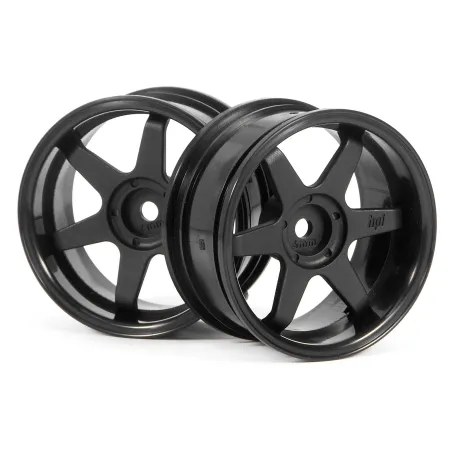 Hpi Racing TE37 WHEEL 26MM BLACK (6MM OFFSET) 3846