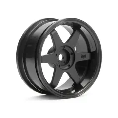 Hpi Racing TE37 WHEEL 26MM BLACK (6MM OFFSET) 3846